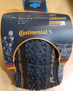 Continental Race King Tire - 26 x 2.2, Tubeless, Folding, Black, 240tpi